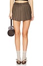 view 1 of 6 Hina Skort in Olive Plaid