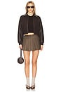 view 5 of 6 Hina Skort in Olive Plaid