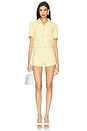 view 5 of 6 Eaton Shorts in Yellow