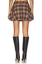 view 4 of 6 FALDA-PANTALÓN TOINI in Brown Plaid
