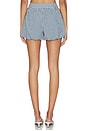 view 4 of 6 Margeen Shorts in Blue Gingham