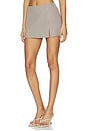 view 3 of 6 Pini Skort in Brown Gingham