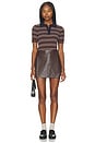 view 6 of 6 Oaklee Skort in Brown