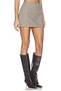 view 2 of 6 Arielle Skort in Tan Plaid