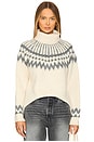 view 1 of 4 Leka Sweater in Cream Grey