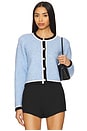 view 1 of 5 Hattie Cardigan in Blue Combo