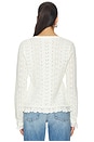 view 3 of 4 Lacey Cardigan in Cream