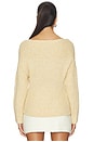 view 3 of 4 Franisbel Sweater in Butter Yellow