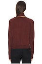 view 3 of 4 SILVANA セーター in Wine Brown