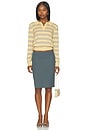 view 5 of 4 Dora Sweater in Yellow Stripe