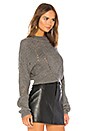 view 2 of 4 Carly Sweater In Grey in Grey