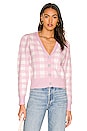 view 1 of 5 PICNIC 가디건 in Pink & White Plaid