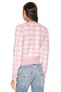 view 3 of 5 PICNIC 가디건 in Pink & White Plaid