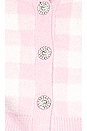 view 5 of 5 PICNIC 가디건 in Pink & White Plaid