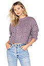 view 1 of 4 Georgia Sweater In Lilac in Lilac