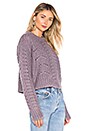 view 2 of 4 Georgia Sweater In Lilac in Lilac