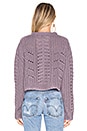 view 3 of 4 Georgia Sweater In Lilac in Lilac