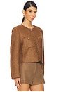 view 2 of 4 BLOUSON CALLIOPE in Nutmeg