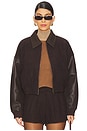 view 1 of 5 BLOUSON SORINE in Brown