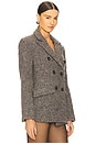 view 2 of 4 Verity Coat in Taupe Grey