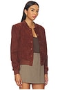 view 2 of 4 CHAQUETA OLENNA in Rust Brown