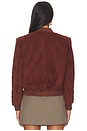view 3 of 4 CHAQUETA OLENNA in Rust Brown