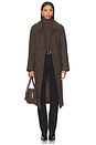 view 1 of 5 MANTEAU SEELEY in Brown Plaid