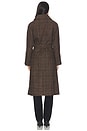 view 4 of 5 MANTEAU SEELEY in Brown Plaid