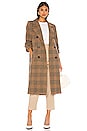 view 1 of 3 Vernon Coat in Chestnut Plaid