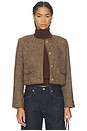 view 1 of 5 BLOUSON CHIARA in Brown Multi