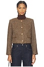 view 2 of 5 BLOUSON CHIARA in Brown Multi