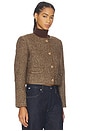 view 3 of 5 BLOUSON CHIARA in Brown Multi