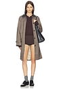 view 1 of 5 Raiden Coat in Brown Plaid