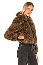 view 3 of 5 Jiselle Faux Fur Jacket in Foxy Brown