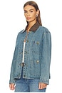 view 2 of 4 BLOUSON LESLIE in Dirty Denim