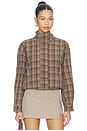 view 1 of 5 COOPER  ジャケット in Brown Plaid