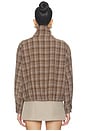 view 4 of 5 COOPER  ジャケット in Brown Plaid
