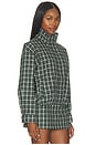 view 4 of 6 Cooper Jacket in Black & Green Plaid