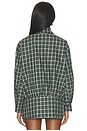 view 5 of 6 Cooper Jacket in Black & Green Plaid