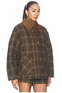 view 4 of 6 Shae Jacket in Brown Plaid