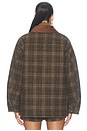 view 5 of 6 Shae Jacket in Brown Plaid