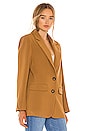 view 3 of 5 Boyfriend Blazer in Caramel