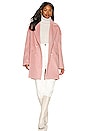 view 1 of 3 Rhea Coat in Dusty Pink