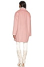 view 3 of 3 Rhea Coat in Dusty Pink