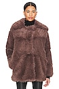 view 2 of 5 MANTEAU HADLEY in Mocha Mauve