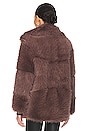 view 4 of 5 MANTEAU HADLEY in Mocha Mauve