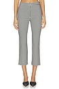 view 1 of 6 PANTALON ALMA in Black Gingham
