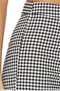 view 6 of 6 PANTALON ALMA in Black Gingham