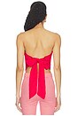 view 3 of 6 PANTALON ALMA in Red Gingham