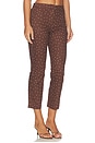 view 2 of 6 PANTALON ALMA  in Brown Polka Dot